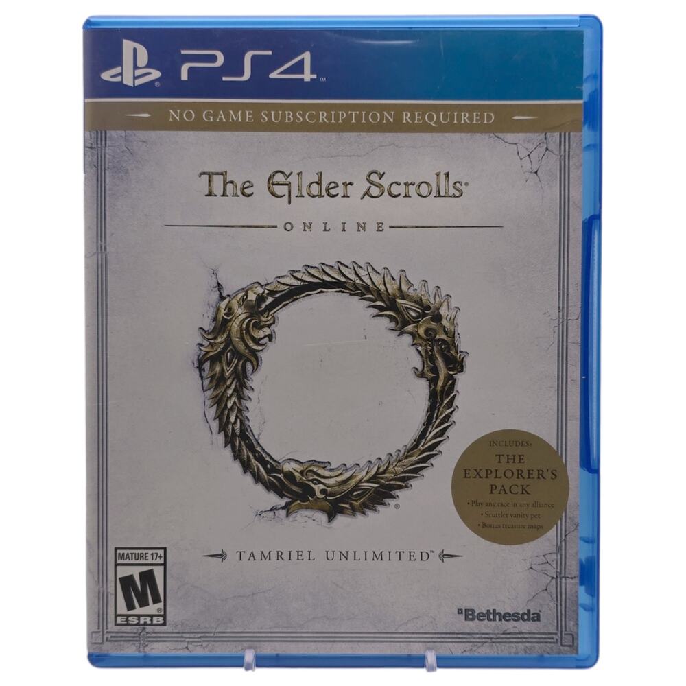 Elder Scrolls Online: Tamriel Unlimited For PlayStation 4